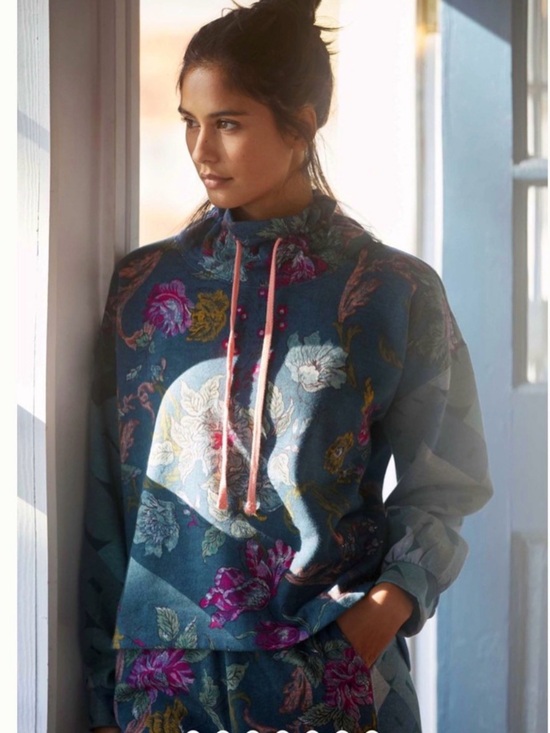Anthropologie Sweaters - Anthropologie Daily Drills Floral Sweatshirt ✨🌸